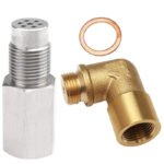 Stainless Steel Oxygen O2 Sensor CEL Eliminator Light  45°&90°& 0°   Adapter Mini Catalytic Convertor M18X1.5 Socket Plug - Сурет 18