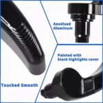 ⁦Motorcycle Saddle Bag Latch Kit for Harley-Davidson Road King 2014-2021 Black⁩ - الصورة ⁦4⁩