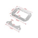⁦Battery Bracket Relocation Hold Down Tray Kit For Optima 34/78 Battery Aluminum⁩ - الصورة ⁦9⁩