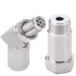 Stainless Steel Oxygen O2 Sensor CEL Eliminator Light  45°&90°& 0°   Adapter Mini Catalytic Convertor M18X1.5 Socket Plug - Сурет 20