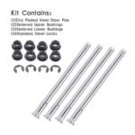 GSTP Door Hinge Pins and Bushing Kit 4 Sets For 1988-2002 Chevy GMC Fullsize Truck US - 圖片 3
