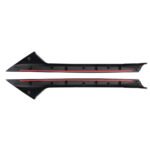 A-Pillar Molding Windshield Outer Trim Compatible with 2011-2019 Ford Explorer 4 Door Utility - 圖片 2