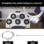 Brake Fuel Line Tubing Straightener For 3/16" To 1/2" Diameter Tubing Aluminum - Billede 6
