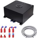 20 Gallon Aluminum Race Drift Fuel Cell cap Tank Level Sender Black - Сурет 13