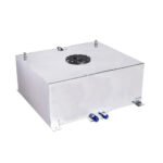 20 Gallon Aluminum Race Drift Fuel Cell cap Tank Level Sender Black - Сурет 12