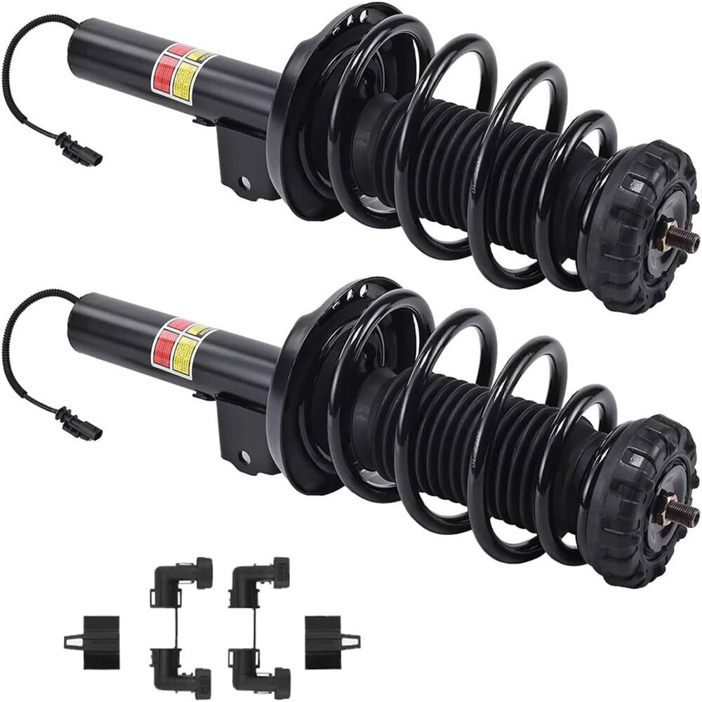 AB-JZQ-001-BK-2_9 2pcs Front Suspension Strut shocks w/ Electric 84677093 for 13-19 Cadillac XTS - الصورة 1