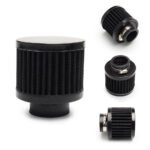 Universal 10AN Baffled Oil Catch Can Breather Can with Drain Valve 750ML Bundle and 10AN 5/8'' Fuel Line Fitting Kit Nylon Braided CPE Oil Hose - Billede 12