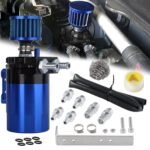 Baffled Oil Catch Can Kit Reservoir Tank with Breather Filter - 圖片 17