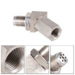 Stainless Steel Oxygen O2 Sensor CEL Eliminator Light  45°&90°& 0°   Adapter Mini Catalytic Convertor M18X1.5 Socket Plug - Сурет 4