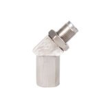 Stainless Steel Oxygen O2 Sensor CEL Eliminator Light  45°&90°& 0°   Adapter Mini Catalytic Convertor M18X1.5 Socket Plug - Сурет 6