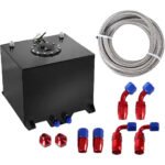 ⁦GSTP 15 Gallon Aluminum Street/Drift/Strip/Racing Fuel Cell Gas Tank+ Level Sender⁩ - الصورة ⁦9⁩