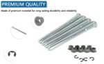 GSTP Door Hinge Pins and Bushing Kit 2 Door 4 Pin Fit for 94 - 04 Chevy GMC - Ảnh 2
