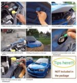 4 X Push Button Quick Release Hood Bonnet Pins Lock Clip Car Bumper Latch Kit - Ảnh 16