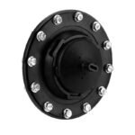 Black Fire-Resistant Gas Tank Filler Cap 150mm with Air Vent - Compatible with Honda CBR, CB Series - 圖片 10