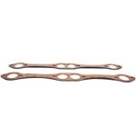 For SB Chevy 327 305 350 Reusable SBC Oval Port Copper Header Exhaust Gaskets - 圖片 3