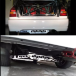 ⁦Rear Lower Control Arm Subframe Brace Tie Bar Kit For 92-95 Honda Civic EG⁩ - الصورة ⁦16⁩