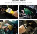 Fuel Hose Oil Gas Line 4AN 6AN 8AN 10AN 12AN Nylon/Stainless Steel PTFE Braided – Vaizdas 6