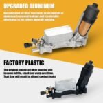 ⁦For 2011-16 Jeep Dodge Chrysler 926-876 Aluminum Housing Oil Filter Assembly⁩ - الصورة ⁦13⁩