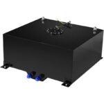 20 Gallon Aluminum Race Drift Fuel Cell cap Tank Level Sender Black - Сурет 3