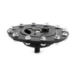 Black Fire-Resistant Gas Tank Filler Cap 150mm with Air Vent - Compatible with Honda CBR, CB Series - 圖片 7