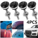4 X Push Button Quick Release Hood Bonnet Pins Lock Clip Car Bumper Latch Kit - Ảnh 18