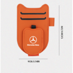 ⁦Car Sun Visor Glasses Holder – Easy Access. Space-Saving. Multi-Purpose Clip⁩ - الصورة ⁦5⁩