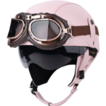 Retro German Motorcycle Half Helmet DOT Certified - I06 – Vaizdas 27
