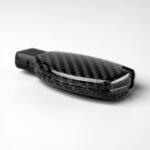 ⁦T-carbon Carbon Fiber Key Fob Cover Fits for Benz A B C E S G M V Class⁩ - الصورة ⁦6⁩