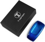T-carbon Glass Fiber Key Fob Cover fits for Mercedes Benz - Image 2