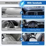 ⁦Laser Reflective Car Windshield Sun Shade – Ultimate Interior Protection & Cooling for Sedans. SUVs & MPVs⁩ - الصورة ⁦12⁩