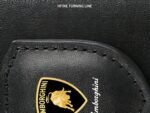 Lamborghini Crest Emblem Genuine Leather Keychain – Vaizdas 4